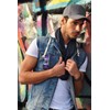styleBREAKER klassisches 6 Panel Cap mit gebürsteter Oberfläche, Baseball Cap,