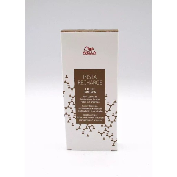 Wella Insta Recharge Root Concealer Powder ~ Light Brown ~