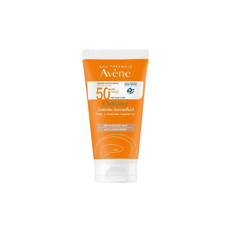 Avene Cleanance, Protector Solar FPS 50+ con Color, 50ml