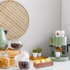 sourcing map Tea Bag Organizer, 6 Compartments Pine Wood Tea