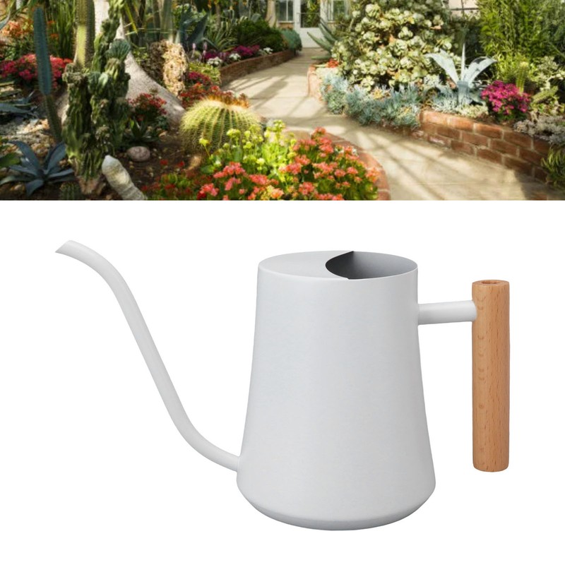 Stainless Steel Watering Can Pot Retro Small Plant Watering Can