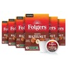 Folgers Toasty Hazelnut Artificially Flavored Coffee, Keurig K-Cup pods, 10