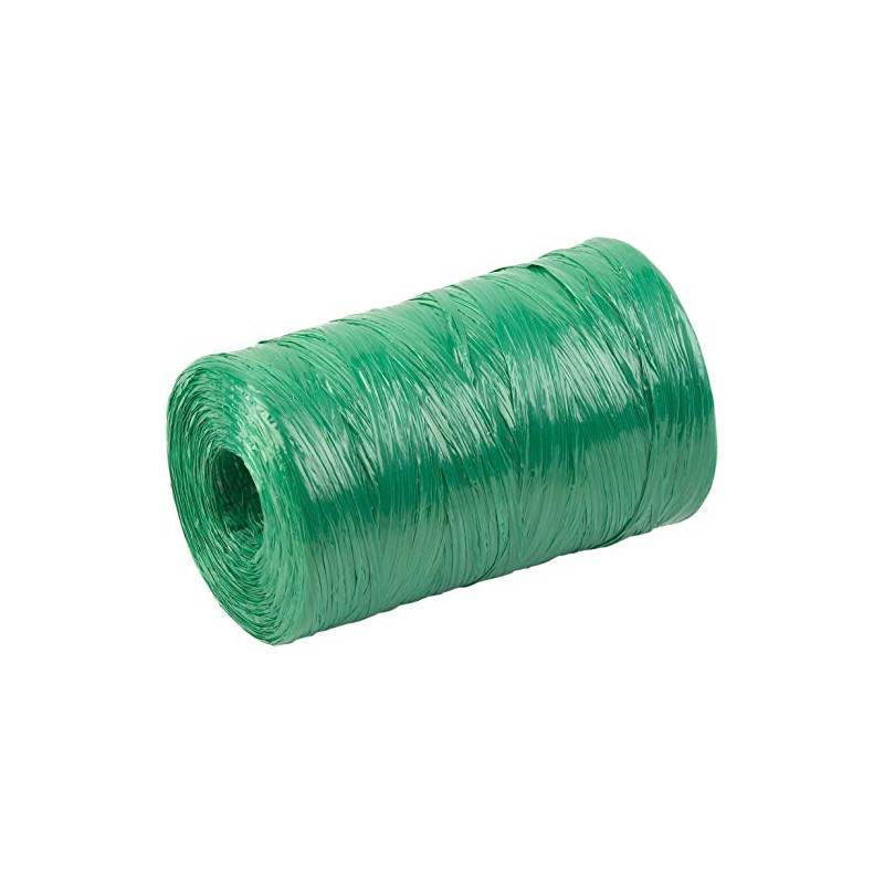 Meister 9968600 Artificial Raffia 500 m, Green, for Crafts, Decorating