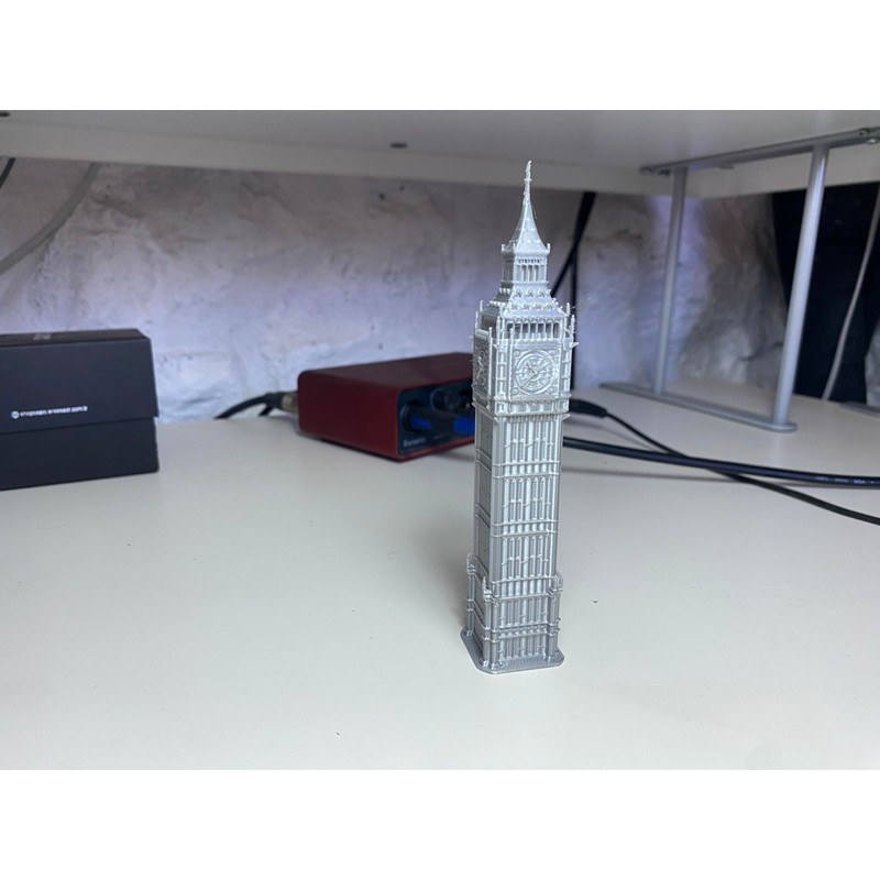 London Clock Tower Model | PLA | Iconic Desk Decoration