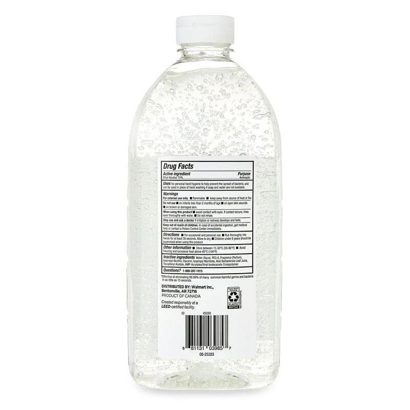 Equate Original Hand Sanitizer 60 fl oz (3 pack)