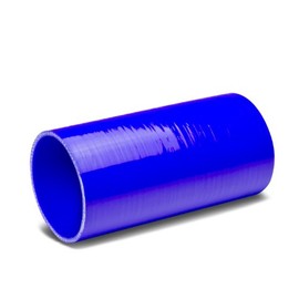 4 inches Straight 8 inches Long Turbo/Intercooler/Intake Piping Coupler Silicone Hose (Blue)
