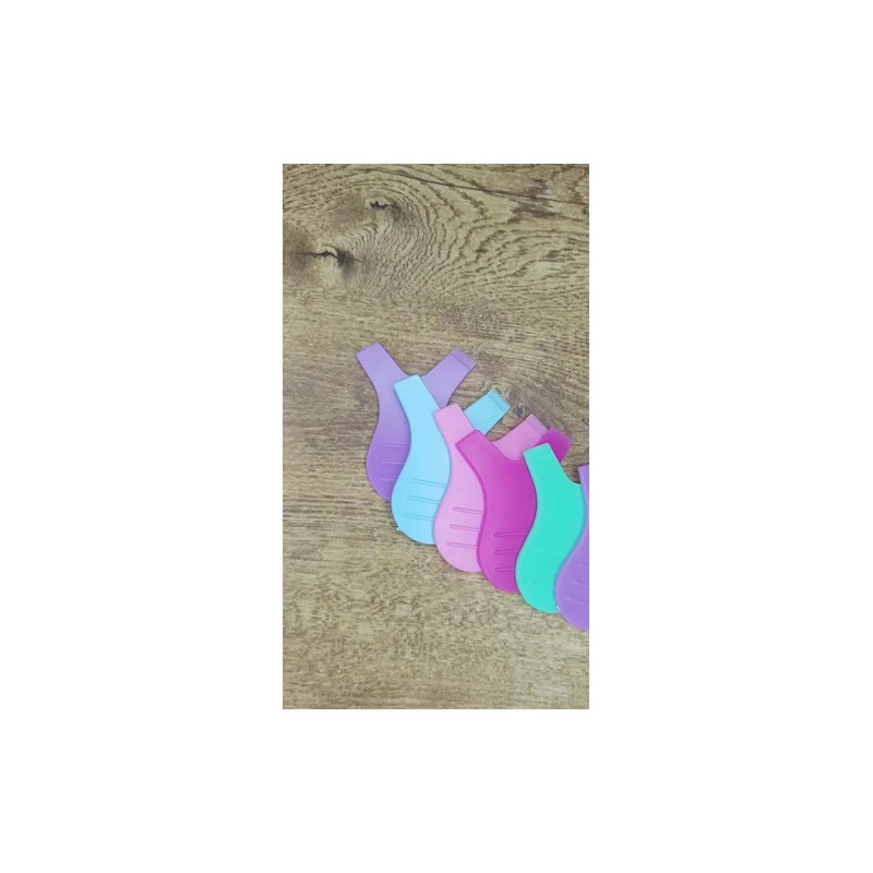 Kit Cepillos Lifting Peine Silicona Pestañas Forma Y 10pzas