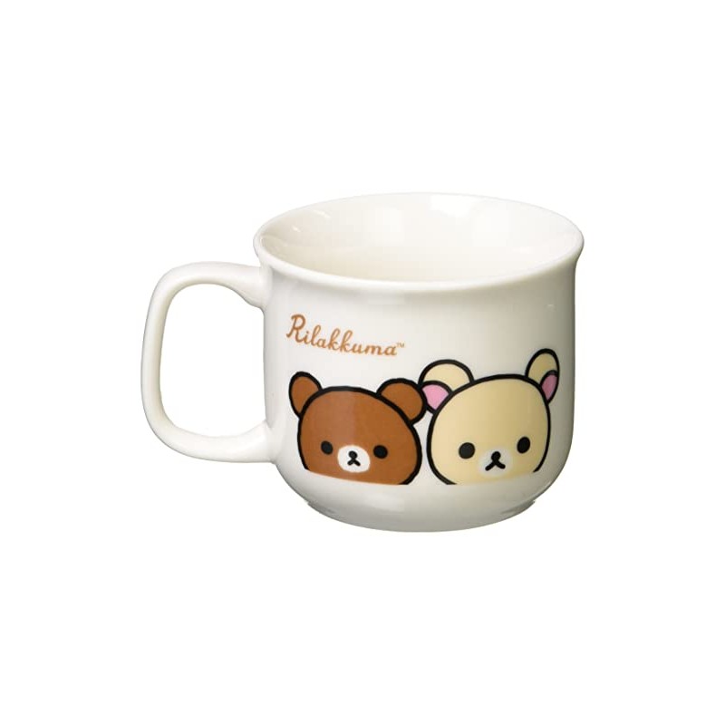 Rilakkuma 362102 Happy Life Mug, 3.0 inches (7.5 cm), Children's