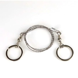 WOIWO Hand-Pulled Wire Saw Chain Saw Rope Saw Thread According to Lifesaving Saw Field Survival Equipment Outdoor Survival Supplies 2PCS  