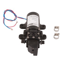Electric Diaphragm Pump High Pressure 1.0Mpa 5.5L/Min Intelligent Miniature Water Pump for RV Garden 12V
