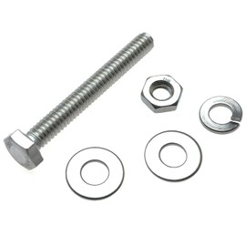 TAODAN 4 Set Sign Post Mounting Bolts Hardware Accessories Set 304 Stainless Steel Sign Attachment Kit for Stop Signs Traffic Signs