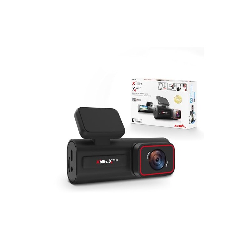 Xblitz X4 UHD Car Camera with Wi-Fi - Parking Mode