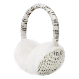 TSLBW Kids Earmuffs Winter Ear Muffs Earmuffs for Girls Plush Ear Cover Soft Velvet Ear Muff Winter Ear Warmers for Kids (White)