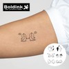 Boldink Semi-permanent tattoos, realistic fake tattoos,cute little designs, last 7-15