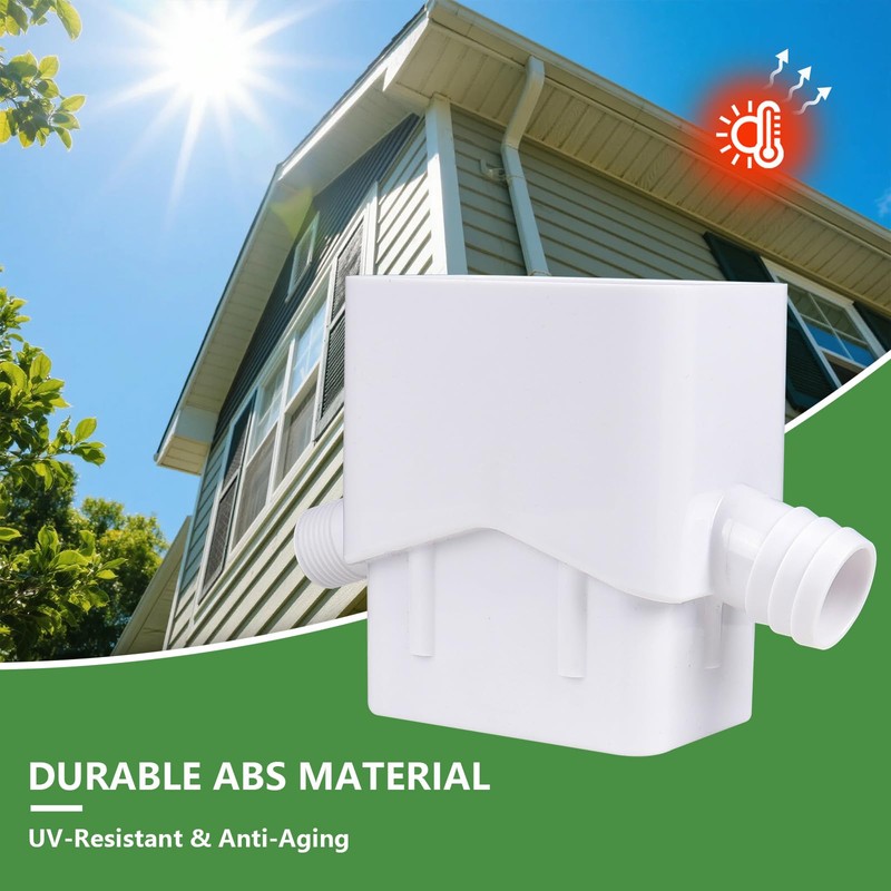 Rain Barrel Diverter Fits for 2"x3"Downspout,Rainwater Collection System,Rain Barrel Diverter