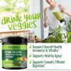 NATURELO Raw Greens Superfood Powder - Mixed Berry - Boost