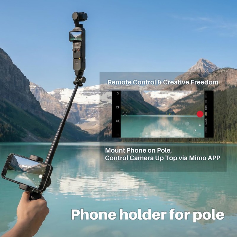 Repmidfer Phone Holder for DJI Osmo Pocket 3 4 Tripod,
