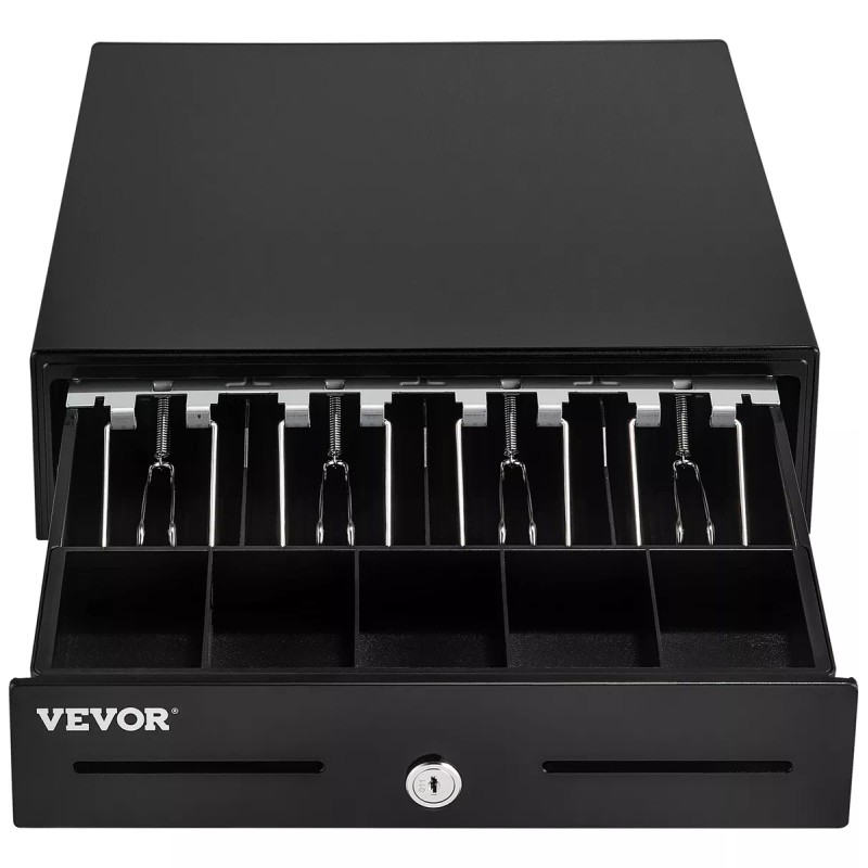 Vevor Punto De Venta /cajon De Efectivo Manual Moneda 13puLG