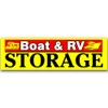 Boat And RV Storage Vinyl Banner 10 Feet Wide by