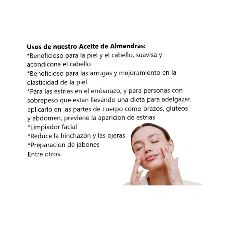 Natur_Mex Aceite De Almendras Dulces 100% Puro