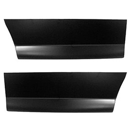 Motor City Sheet Metal - Compatible/Replacement For Lower Outer Front Door Skin For 96-18 Chevy Express Vans GMC Savana Pair