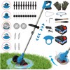 Cordless Grass Trimmer for Lawn Care – 21V 3-in-1 Lightweight