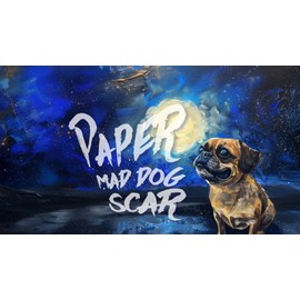 PaperMadDogScar POSTCARD Chicken Close-Up Stunning Poultry Human Eye Detail Weird Strange Creepy