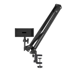 UGIFT Soporte de teléfono para escritorio, soporte de teléfono para cama con clip de abrazadera ajustable, soporte flexible para teléfono, soporte per