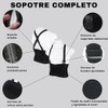 Soporte Lumbar para Hombres y Mujeres, Faja Lumbar Ajustable (M)