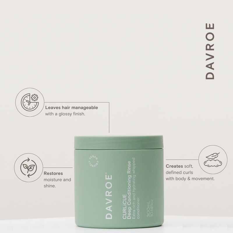 Davroe CURLiCUE Deep Conditioning Rinse 300ml
