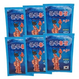 25 sheets of glue red ginseng pads, stick-on compress pack, health patch 6