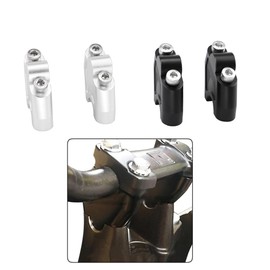 KACEPAR CNC Motorcycle Riser Lifting Handlebar Clamp, Fit for Honda NC700X NC700S NC750X NC750S CB500F CB500X, Motorcycle Handlebar Risers, black