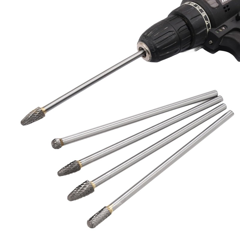 Carbide Bar Rotor Bit, Long Rotary File, Long Double Cut