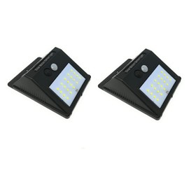 Working time 2 x headlights, 20 LEDs with solar panel and motion sensor, spotlight, twilight light.