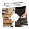 OHPHCALL 5pcs Imprinter for DIY Jewelry Craft Durable Stamping Tools