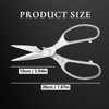 1/2 Pack of Premium Heavy Duty Multifunctional Kitchen Scissors -