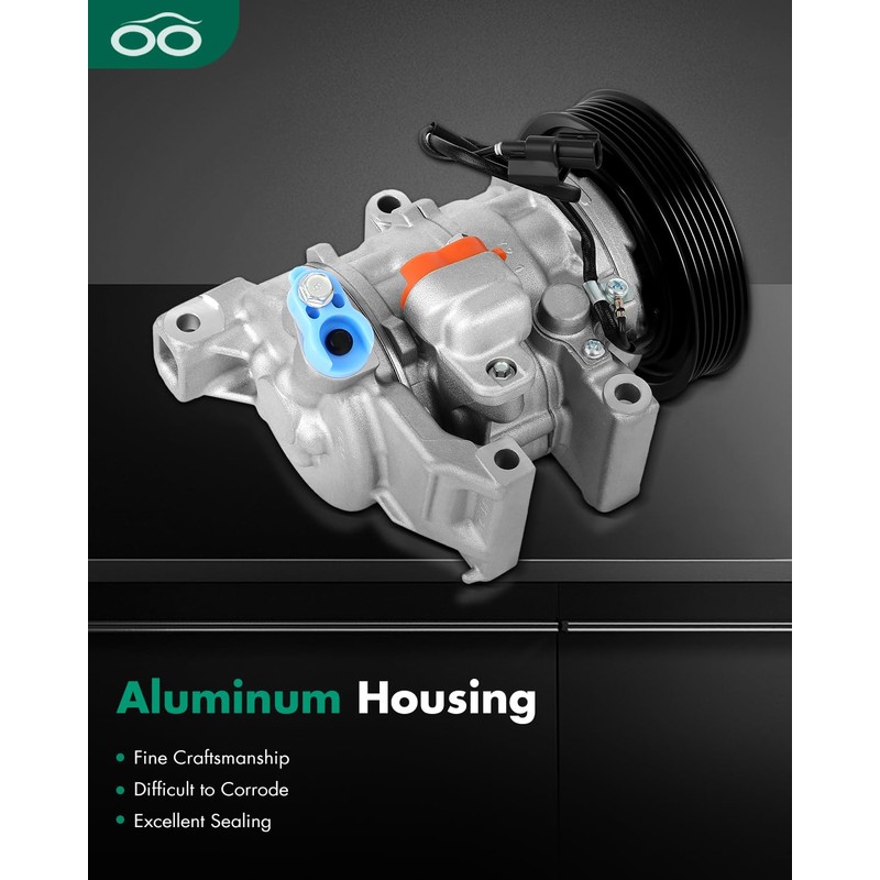 SCITOO AC Compressor with Clutch for Honda HR-V 1.8L 2016-2018