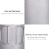 Boundless Voyage Titanium Pot Pan Set with Folding Handles Outdoor