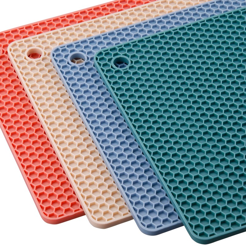 Smithcraft Silicone Trivets for Hot Dishes, Pots and Pans, Hot