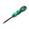 sourcing map 2 in 1 Ratcheting Screwdriver 7.3" Length Interchangeable