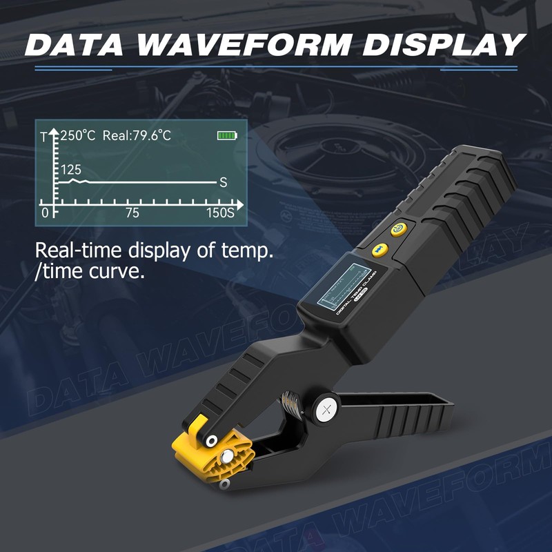 Temperature clamp hvac, Digital HVAC Thermometer LM55 HVAC Digital Temperature
