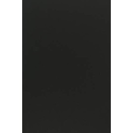 Netuno 20 x Coloured Cardboard, Black, DIN A4, 210 x 297 mm, 170 g, Sirio Colour Black, Fine Cardboard, Coloured Craft Cardboard, Printable Coloured Cardboard, A4 Craft Sheet, Colourful for Card