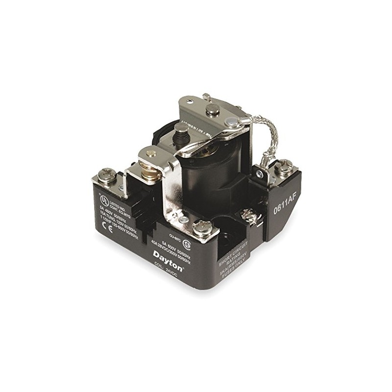 Open Power Relay, 5 Pin, 120Vac, Spdt
