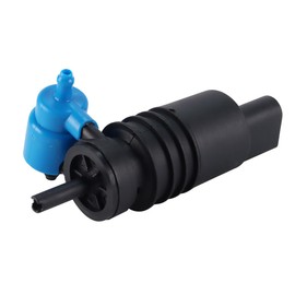Enwye 1K6955651 Washing Water Pump for Golf 4, Golf 5, 6, 1997-2006, 12 V Wiper Water Car Pump with Two Outputs, Windscreen Washer
