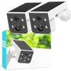 Vicohome 2CG6L Best 2K Solar Security Camera Wireless Outdoor System,No
