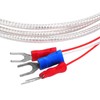 Temperature Sensor Probe PT100 Thermistor Temperature Measuring Probe Round Hole