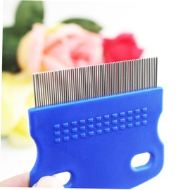BESPORTBLE Cat Dog Stainless Steel Comb for Flea Removal Fine Toothed Grooming Brush Easy to Use