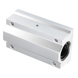 Kozelo SCS25LUU Linear Slide Blocks, [25mm Bore] Steel Linear Motion Bearing for CNC Machines Packaging Equipment 3D Printers Use
