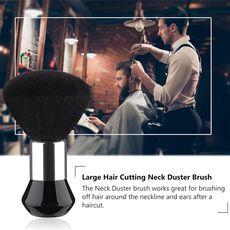 Patelai 3 Pieces Neck Duster Brush Barber Hair Blade Clipper