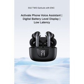Wireless Earbuds Bluetooth 5.3 Deep Bass True Wireless Headphone 30H Playback LED Power Display in-Ear Earphones Noise Reduction with Charging Case Headset IP7 Waterproof for Sports